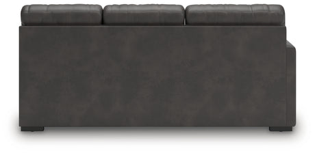 Lofton-Pike Shadow Left-Arm Facing Sofa Chaise from Ashley - Luna Furniture