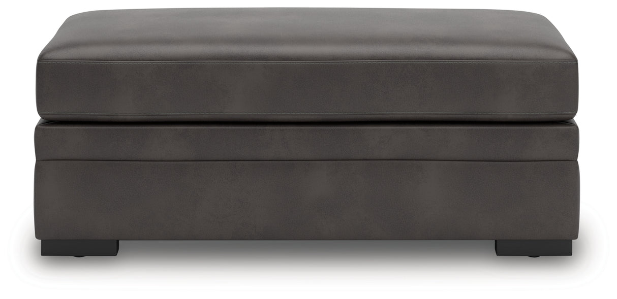 Lofton-Pike Shadow Oversized Accent Ottoman from Ashley Furniture - Luna Furniture