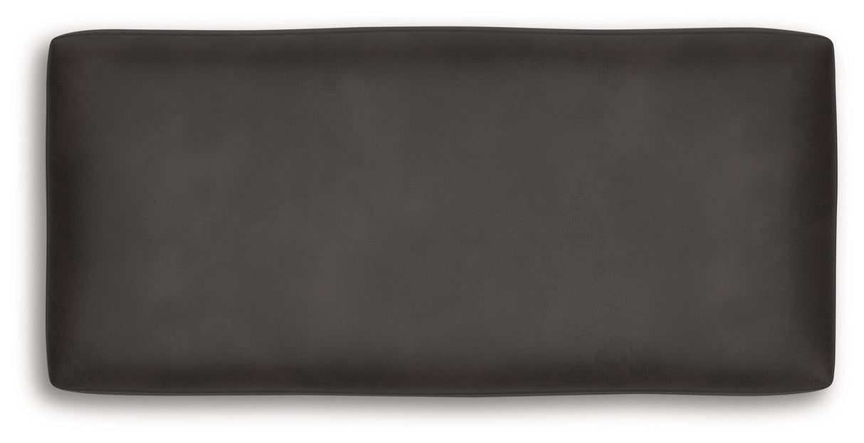 Lofton-Pike Shadow Oversized Accent Ottoman from Ashley Furniture - Luna Furniture