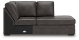 Lofton-Pike Shadow Right-Arm Facing Corner Chaise from Ashley - Luna Furniture