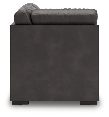 Lofton-Pike Shadow Right-Arm Facing Corner Chaise from Ashley - Luna Furniture