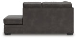 Lofton-Pike Shadow Right-Arm Facing Corner Chaise from Ashley - Luna Furniture