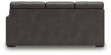 Lofton-Pike Shadow Right-Arm Facing Sofa Chaise from Ashley - Luna Furniture