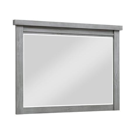 Logandale Antique Gray Mirror (Mirror Only) from Homelegance - Luna Furniture