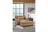 Lombardia Tumbleweed Oversized Chair and Ottoman from Ashley - Luna Furniture