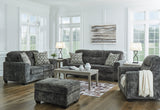 Lonoke Gunmetal Living Room Set from Ashley - Luna Furniture