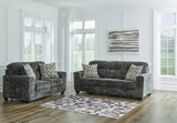 Lonoke Gunmetal Living Room Set from Ashley - Luna Furniture