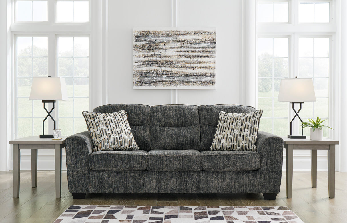 Lonoke Gunmetal Living Room Set from Ashley - Luna Furniture