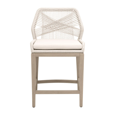 Loom Outdoor Counter Stool from Essentials For Living - Luna Furniture