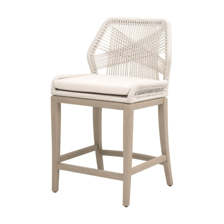 Loom Outdoor Counter Stool from Essentials For Living - Luna Furniture
