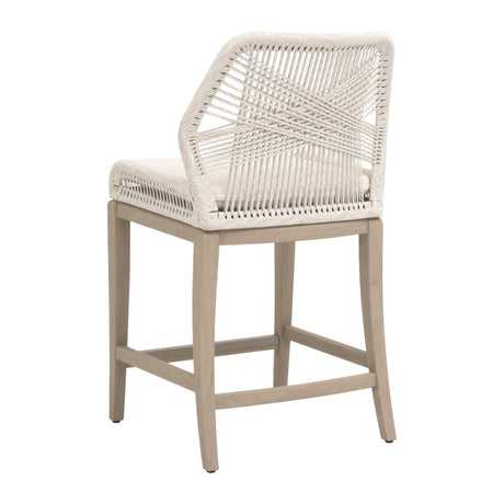 Loom Outdoor Counter Stool from Essentials For Living - Luna Furniture
