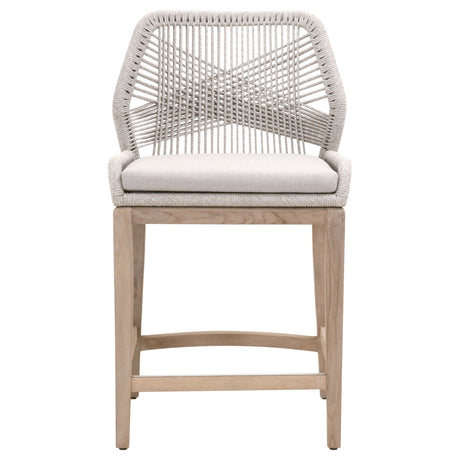 Loom Outdoor Counter Stool from Essentials For Living - Luna Furniture
