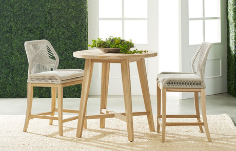Loom Outdoor Counter Stool from Essentials For Living - Luna Furniture