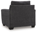 Loreo Ebony Chair from Ashley - Luna Furniture