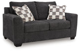 Loreo Ebony Loveseat from Ashley - Luna Furniture