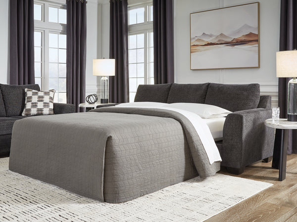 Loreo Ebony Queen Sofa Sleeper