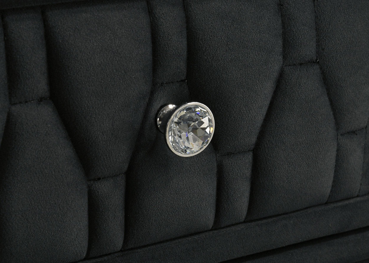 Lorient Black 4-Piece Queen Bedroom Set from Coaster - Luna Furniture