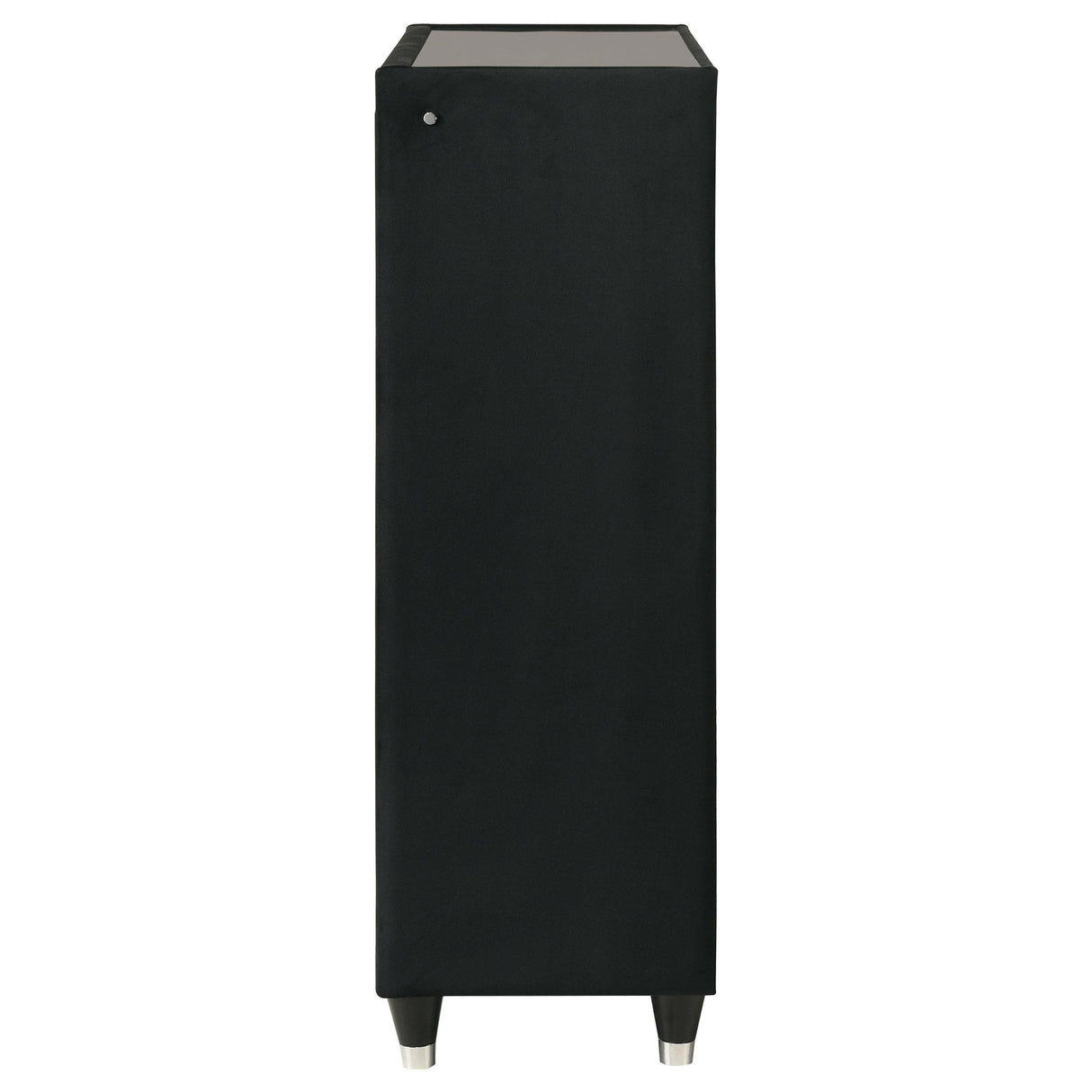 Lorient Black 5-Drawer LED Chest from Coaster - Luna Furniture