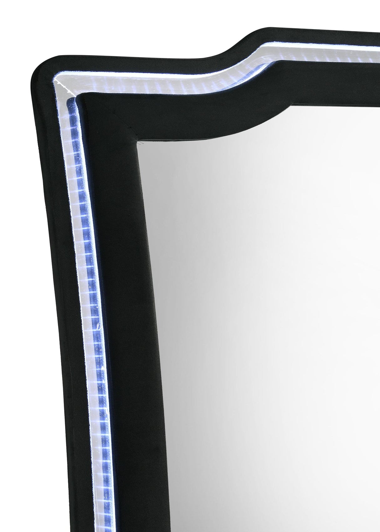 Lorient Black LED Dresser Mirror from Coaster - Luna Furniture