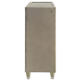 Lorient Ivory and Camel 8-Drawer LED Bedroom Dresser from Coaster - Luna Furniture