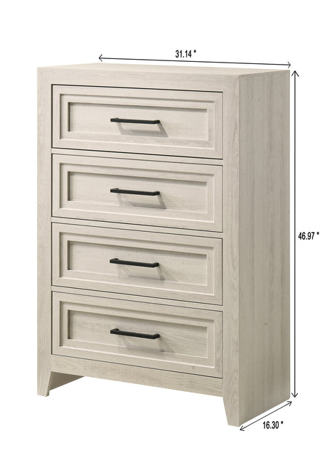 Lorraine Antique White Panel Youth Bedroom Set from Crown Mark - Luna Furniture