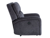 Lovell Charcoal Power Recliner from Steve Silver - Luna Furniture