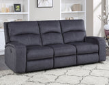 Lovell Charcoal Power Reclining Sofa from Steve Silver - Luna Furniture