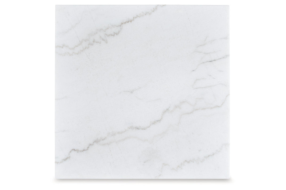 Loyaska Brown/Ivory Coffee Table and 2 End Tables from Ashley - Luna Furniture