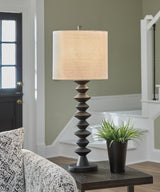 Luanndon Black Buffet Lamp from Ashley - Luna Furniture