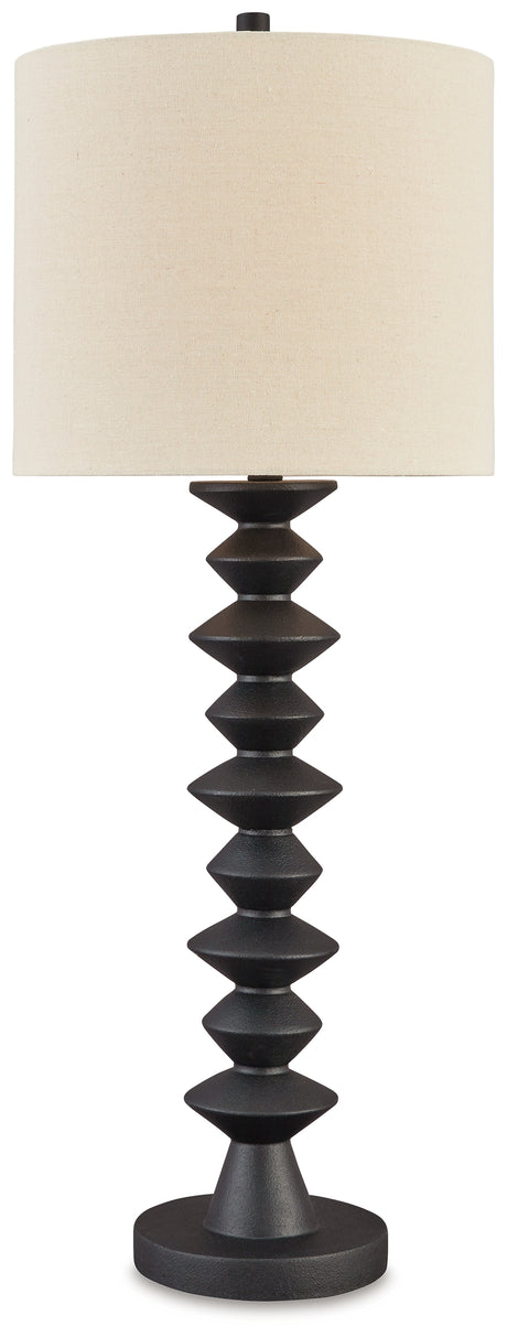 Luanndon Black Buffet Lamp from Ashley - Luna Furniture