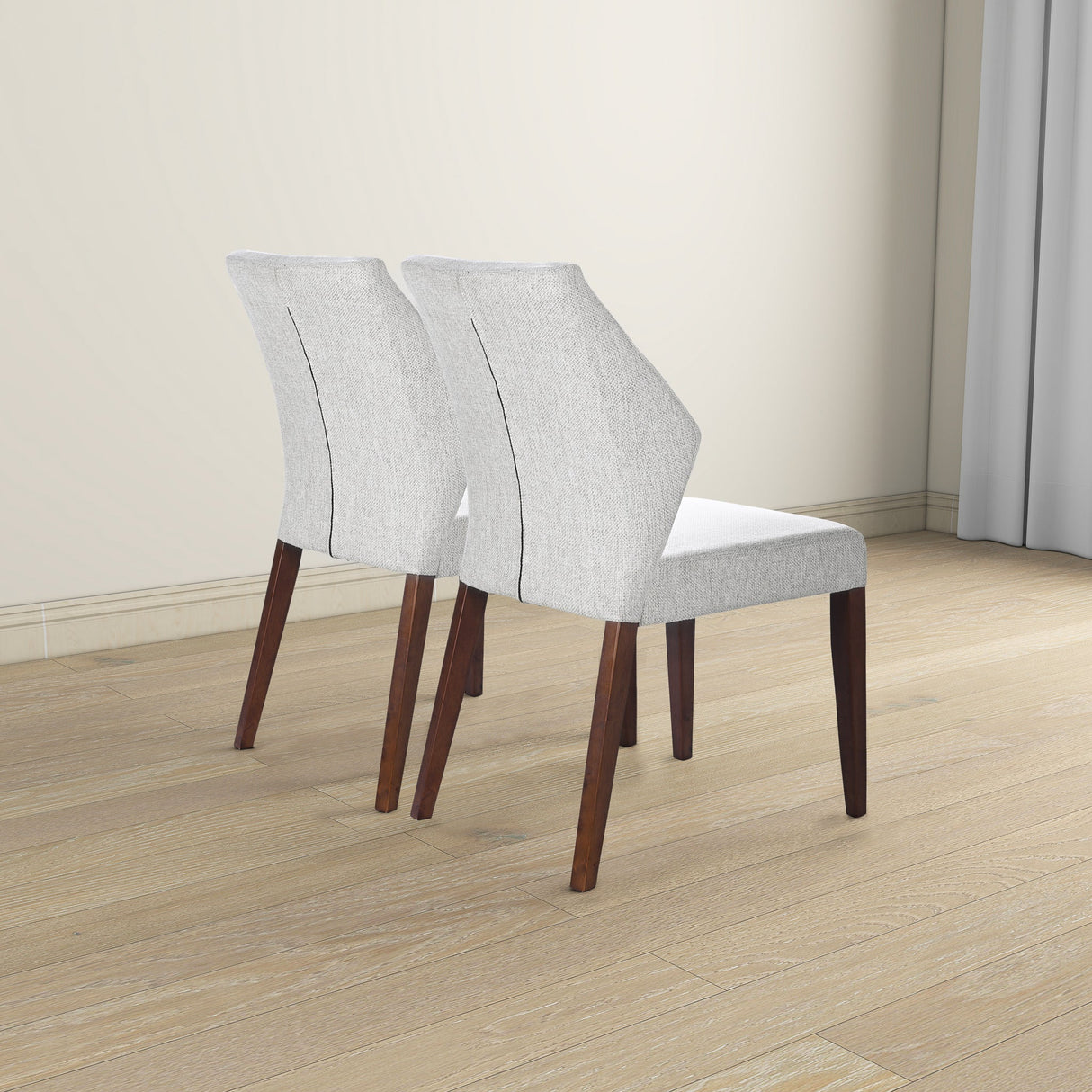 Luca Light Gray Dining Chair from Ashcroft Furniture - Luna Furniture