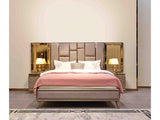 Elite King Bed Frame With Headboard from Furnia - Luna Furniture