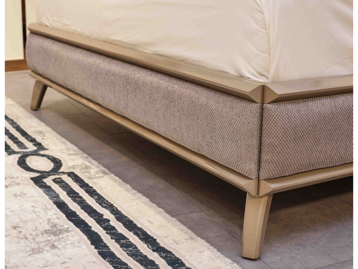 Elite King Bed Frame With Headboard from Furnia - Luna Furniture