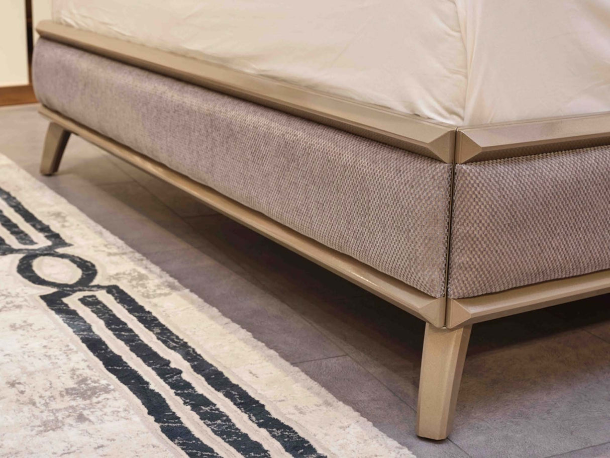 Elite King Bed Frame With Headboard from Furnia - Luna Furniture