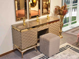 Elite Bedroom Dresser With Mirror from Furnia - Luna Furniture