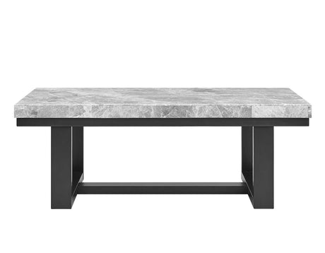 Lucca Gray Marble Cocktail Table from Steve Silver - Luna Furniture