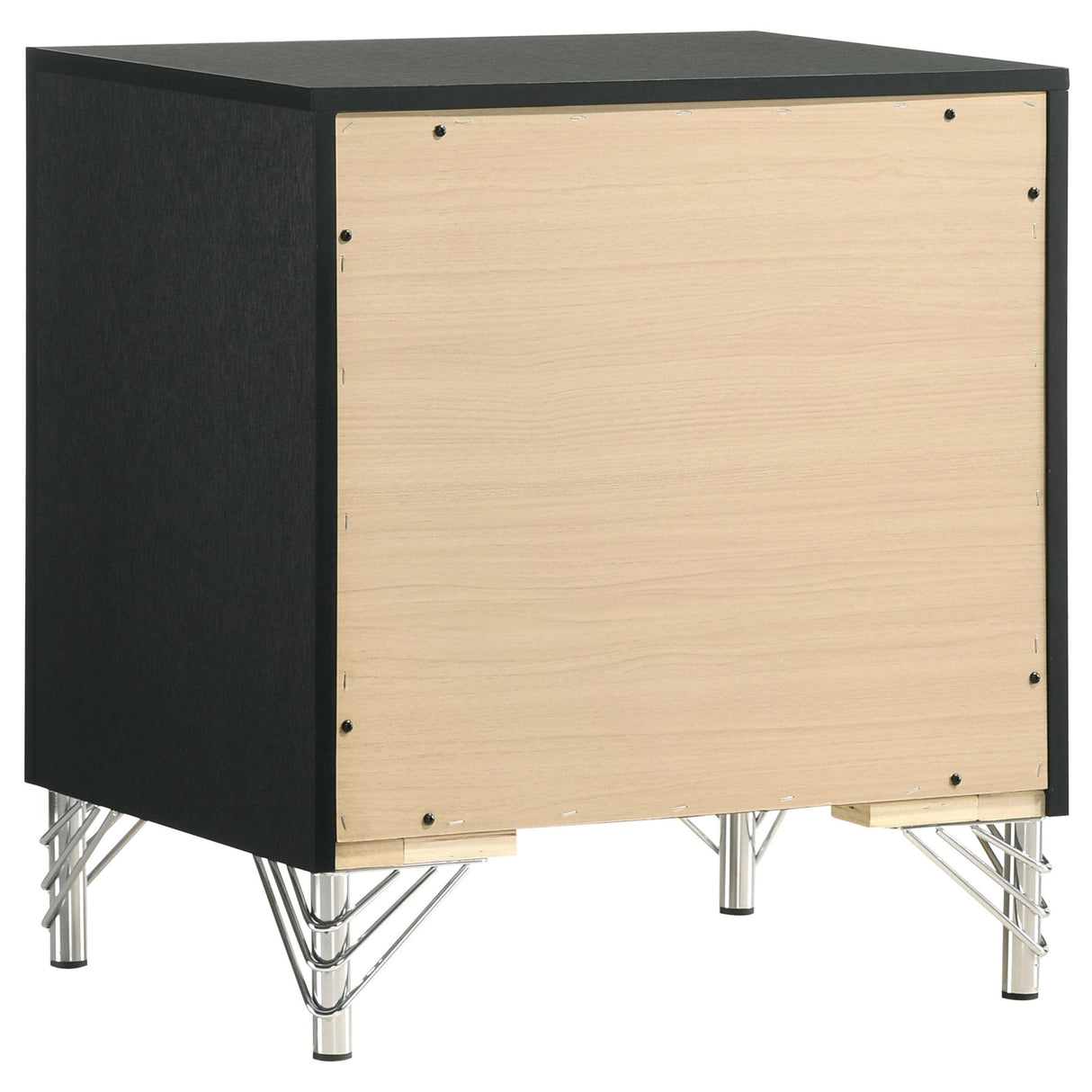 Lucia Gray and Black 4-Piece Queen Bedroom Set from Coaster - Luna Furniture