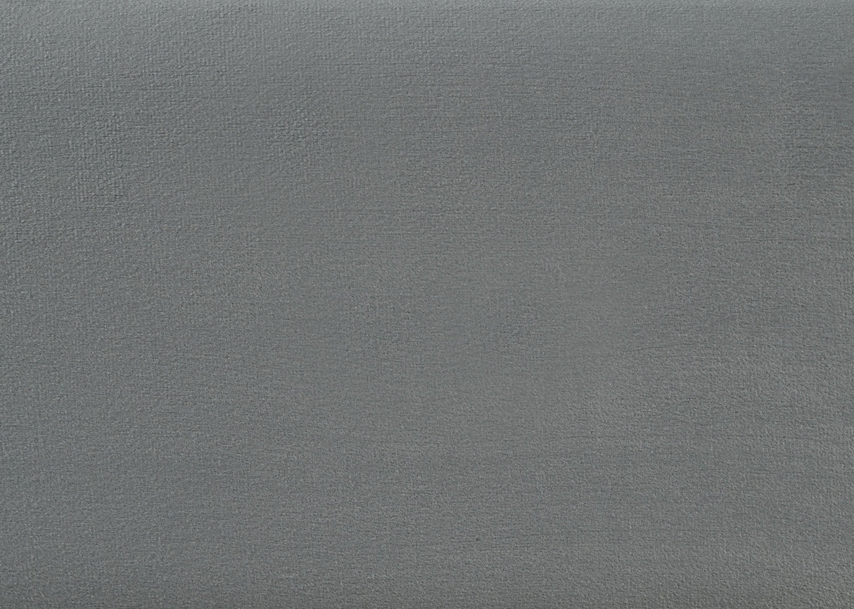 Lucia Light Gray Full Platform Bed from Crown Mark - Luna Furniture