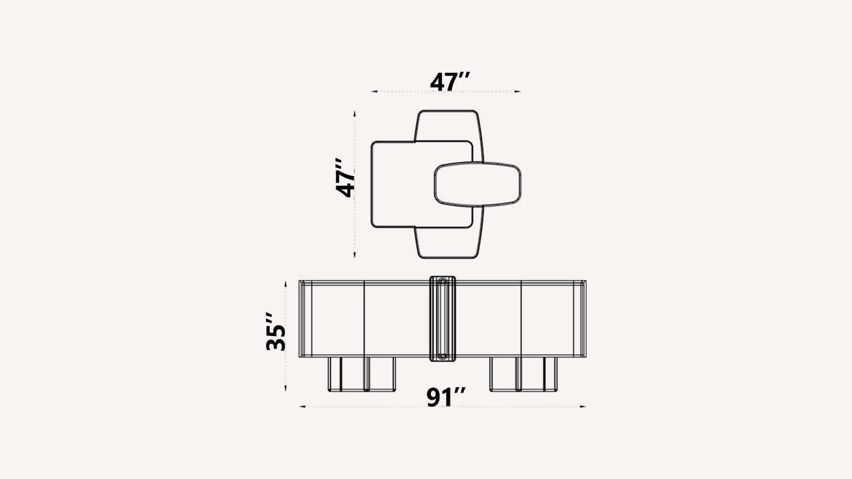 Luciano Accent Mirror from Luna Luxury - Luna Furniture
