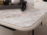 Luciano Marble Top Dining Table from Luna Luxury - Luna Furniture