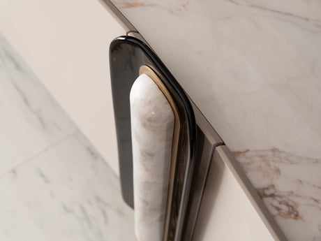Luciano Sideboard with Marble Details from Luna Luxury - Luna Furniture