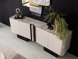 Luciano Sideboard with Marble Details from Luna Luxury - Luna Furniture