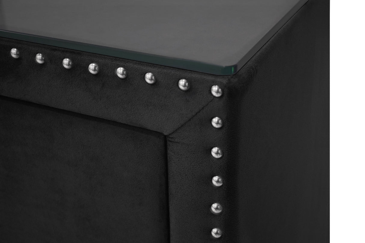 Lucinda Black Dresser from Crown Mark - Luna Furniture