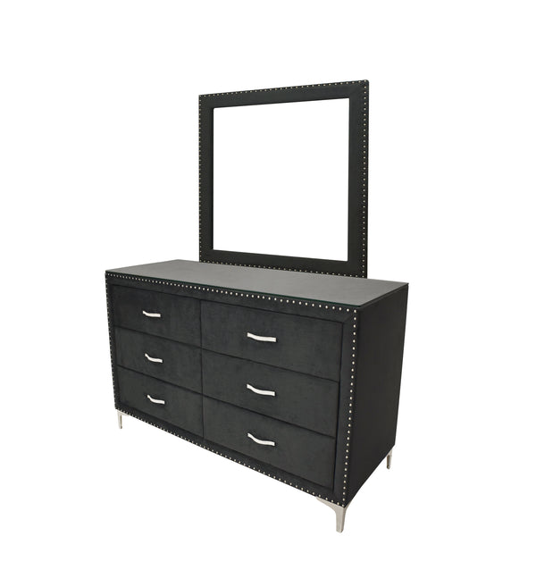Crown Mark Lucinda Black Dresser