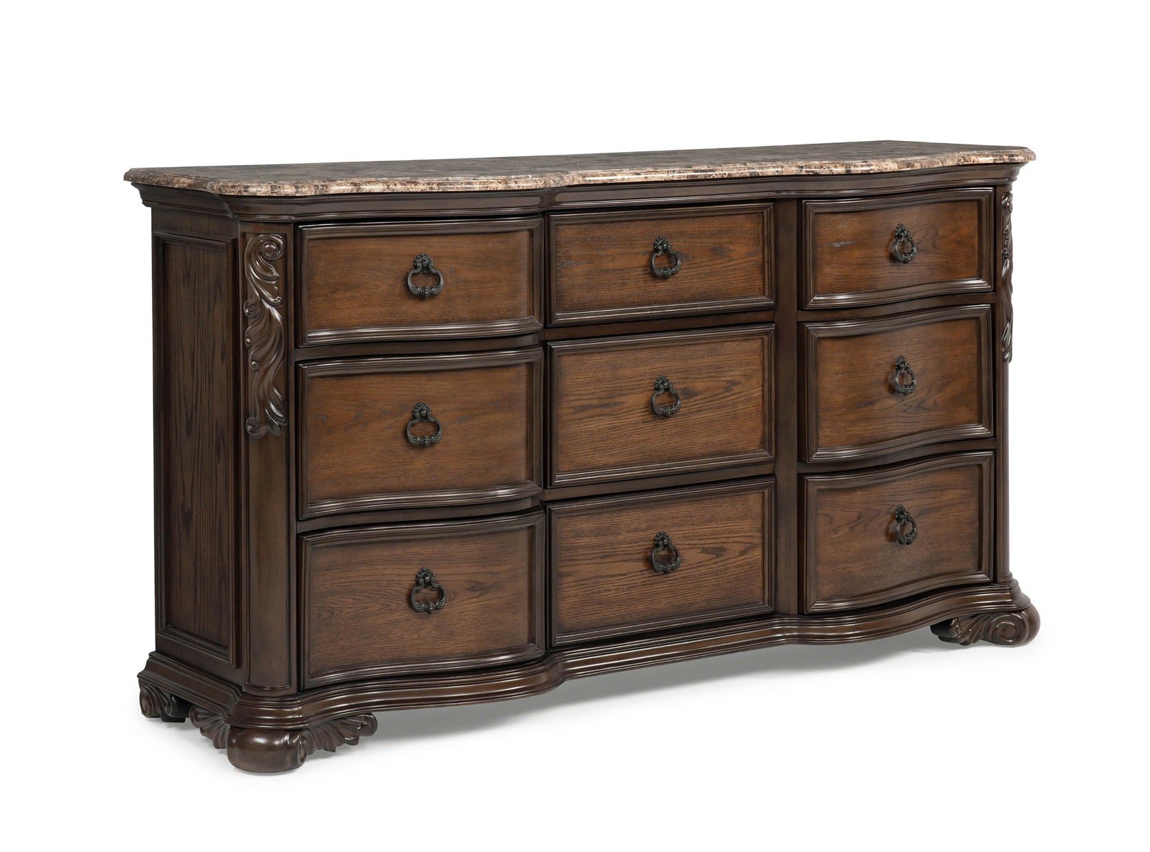 Ludwig Brown Dresser from Crown Mark - Luna Furniture
