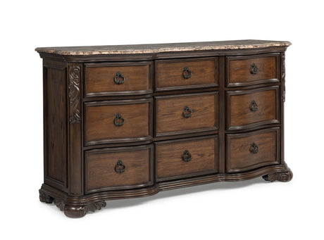 Ludwig Brown Dresser from Crown Mark - Luna Furniture