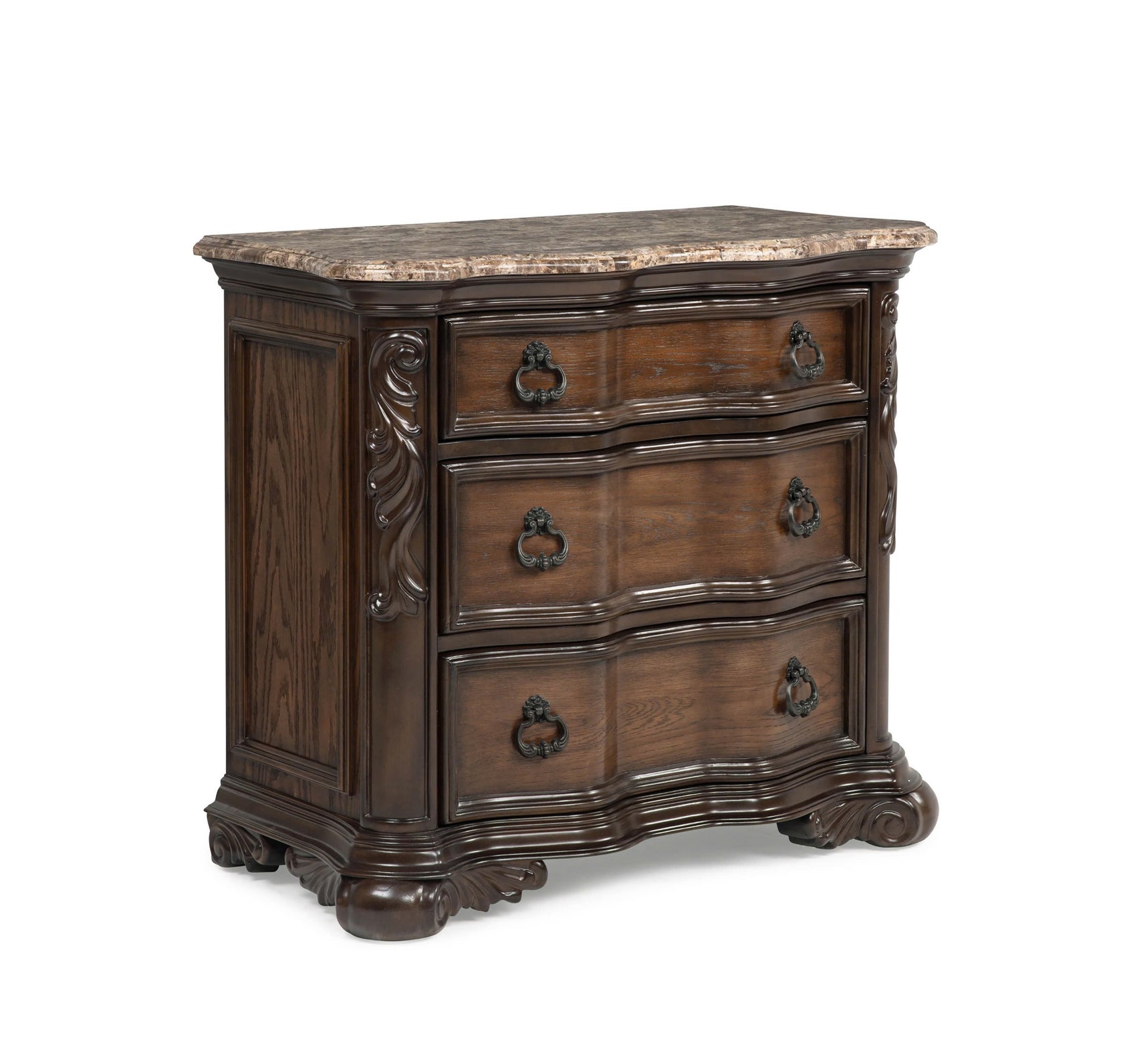 Ludwig Brown Nightstand from Crown Mark - Luna Furniture
