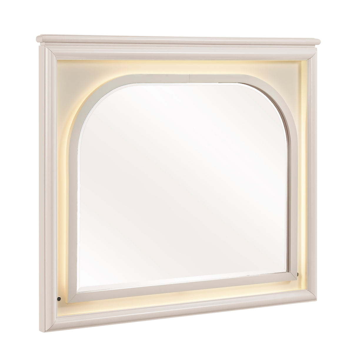 Lunaris Beige Dresser Mirror (Mirror Only) from Homelegance - Luna Furniture