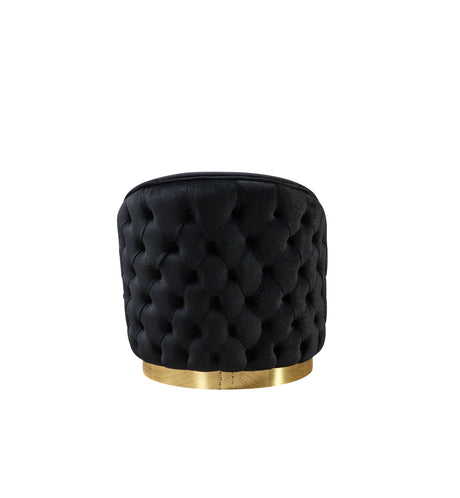 Lupino Black Velvet Chair from Nova Furniture - Luna Furniture