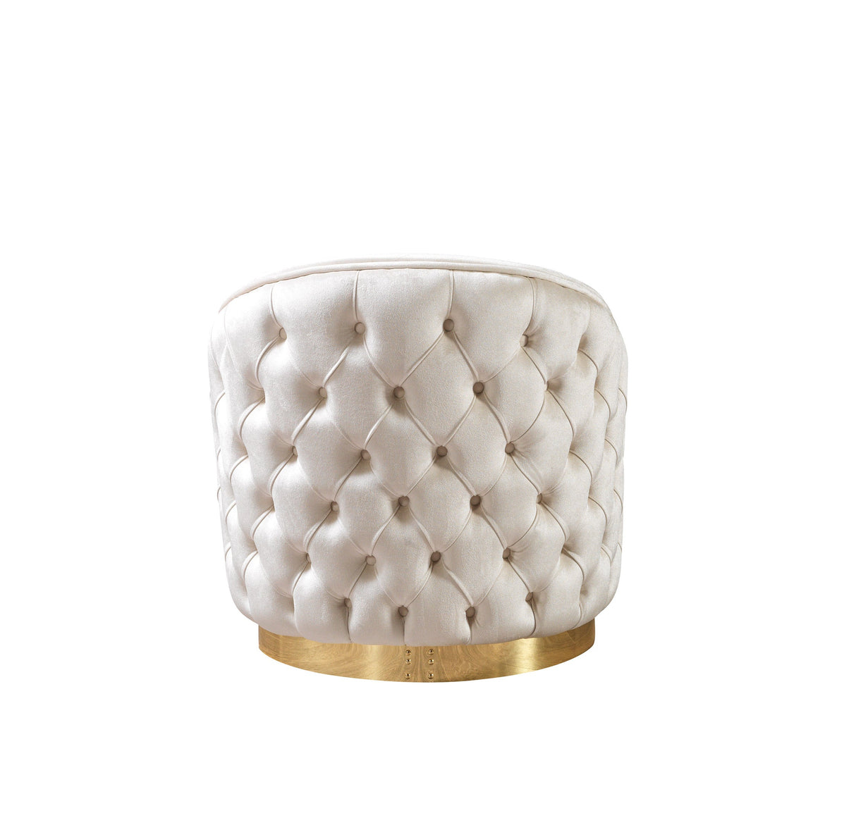 Lupino Ivory Velvet Chair from Nova Furniture - Luna Furniture